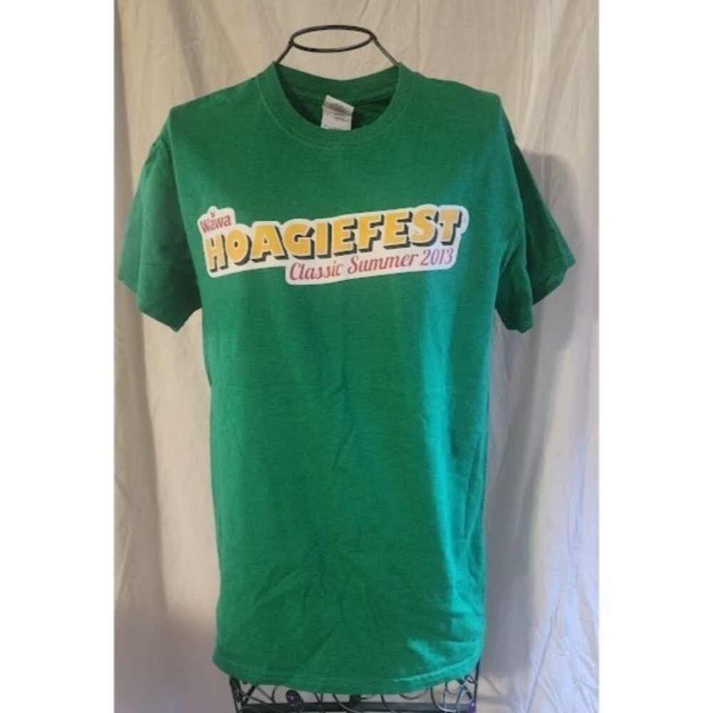 Wawa Hoagiefest 2013 Green Classic Summer Memories Nostalgia Graphic T Shirt Sm